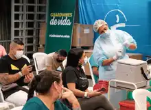 Más de medio millón de personas se han puesto su primera dosis de amor y protección contra la covid-19