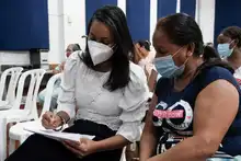 En el oriente de Cali, Ministra de Cultura accedió a primera dosis de la vacuna contra el covid–19