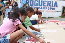 Con actividades artísticas y culturales avanza desbloqueo del sector de La Nave, en Siloé