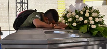 En Cali, cientos de fans, amigos y familiares le dieron un último adiós a Junior Jein