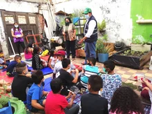 Huerta comunitaria del barrio Primitivo Crespo: Una apuesta por la seguridad alimentaria de niños y ancianos