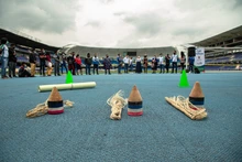 Comunidades indígenas de Cali dicen presente con sus juegos tradicionales