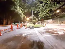 Avanzan jornadas nocturnas de demarcación vial en Cali