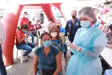 La vacunación por la vida se tomó las plazas de mercado de Cali