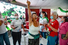 Secretaría del Deporte se unió al cumpleaños 104 del Hospital Geriátrico San Miguel