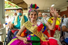 Secretaría del Deporte se unió al cumpleaños 104 del Hospital Geriátrico San Miguel