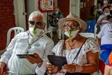 Secretaría del Deporte se unió al cumpleaños 104 del Hospital Geriátrico San Miguel