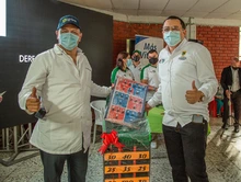 Secretaría del Deporte se unió al cumpleaños 104 del Hospital Geriátrico San Miguel