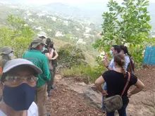 Cerro de la Bandera en el proyecto de Restauración de Ecoparques. 