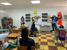 Estudiantes del corregimiento La Paz se familiarizan con los hábitos de vida saludables 