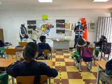 Estudiantes del corregimiento La Paz se familiarizan con los hábitos de vida saludables 