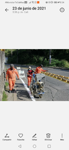 Movilidad demarcó más de 700 metros cuadrados en la Avenida de los Cerros
