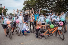 Con ‘Cicloruta de Colores’, la ciclovida de Cali conmemoró el ‘Día del Orgullo LGBTIQ+’