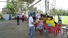 Intervención paisajística y feria del empleo en corregimiento El Hormiguero