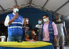 El diálogo fue clave para desbloquear sector de ‘La Virgen de la Resistencia’ en Andrés Sanín