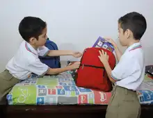 “Estoy contento de volver al colegio porque podré ver a mis compañeros y a mis profesores en persona”: Camilo Moncada, estudiante de grado 5º 