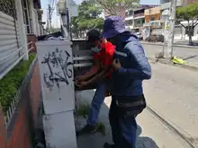 Movilidad trabaja en reposición del cableado de red semafórica