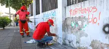La Administración Distrital recupera puentes peatonales y fachadas de la calle 5a 