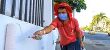 La Administración Distrital recupera puentes peatonales y fachadas de la calle 5a 