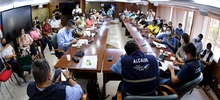 Definen ruta de trabajo para recuperar el sector de La Luna
