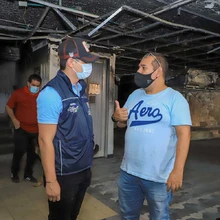 Alcaldía de Cali realizó recorrido en el sector La Luna para revisar afectaciones en el comercio