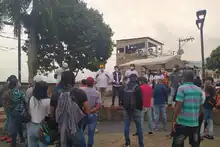 Vinculan a 100 jóvenes de los puntos de resistencia para labores de infraestructura