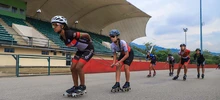 Mediante póliza del Distrito fue reparada la lona del Patinódromo Mundialista 