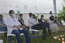 Acompañada del encanto de los violines y en un espacio de reflexión sobre los hechos ocurridos durante el Paro Nacional, Cali encendió el ‘Lucernario por la Vida’