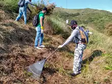 DAGMA y comunidad articulan acciones para prevenir incendios forestales