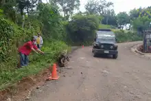 Las Obras de Corazón impactan las vías en el corregimiento de Golondrinas