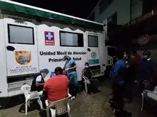 La vacunación le madrugó al riesgo de covid-19 en la galería Santa Elena