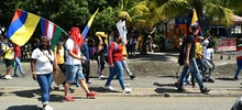 Puntos de manifestación de la Avenida Simón Bolívar transcurren en calma