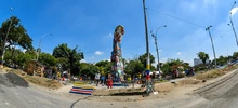 Puntos de manifestación de la Avenida Simón Bolívar transcurren en calma