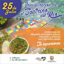 Teatrino del río Cali, con nueva cara para el disfrute de la caleñidad