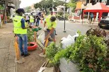 Acciones de reconciliación con el medio ambiente durante el cumpleaños de Cali