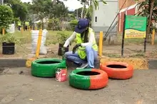 Acciones de reconciliación con el medio ambiente durante el cumpleaños de Cali