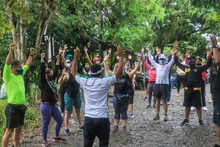 Por medio del deporte, senderistas celebran el cumpleaños 485 de Cali