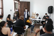 Junto a la comunidad se busca mejorar la seguridad en la Loma de la Cruz