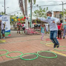 Con actividad física, exhibiciones deportivas y recreación, caleños celebraron el cumpleaños 485 de la ciudad