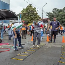 Con actividad física, exhibiciones deportivas y recreación, caleños celebraron el cumpleaños 485 de la ciudad