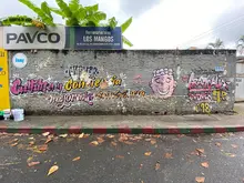 Jóvenes de la comuna 18 pintaron un regalo para Cali