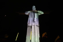 Un espectáculo tecnológico en el cerro de Cristo Rey cerró la noche del cumpleaños 485 de Cali