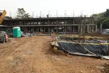 A buen ritmo avanzan las obras en la Institución José María Vivas Balcázar