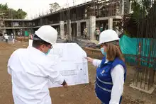 A buen ritmo avanzan las obras en la Institución José María Vivas Balcázar