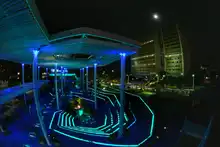  Iluminación plazoleta Jairo Varela por los 485 años de la amada Cali 