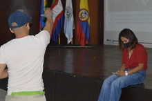 Comunas 2 y 4, dialogan sobre lo que será el proyecto movilizador “Parque Pacífico”.   