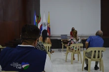 Comunas 2 y 4, dialogan sobre lo que será el proyecto movilizador “Parque Pacífico”.   