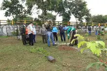 Proceso de recuperación ambiental  de zonas afectadas por el Paro Nacional