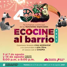 DAGMA estará presente en el IV Festival Internacional de Cine Ambiental