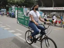 El Papayazo Tributario llegó a la Ciclovida 